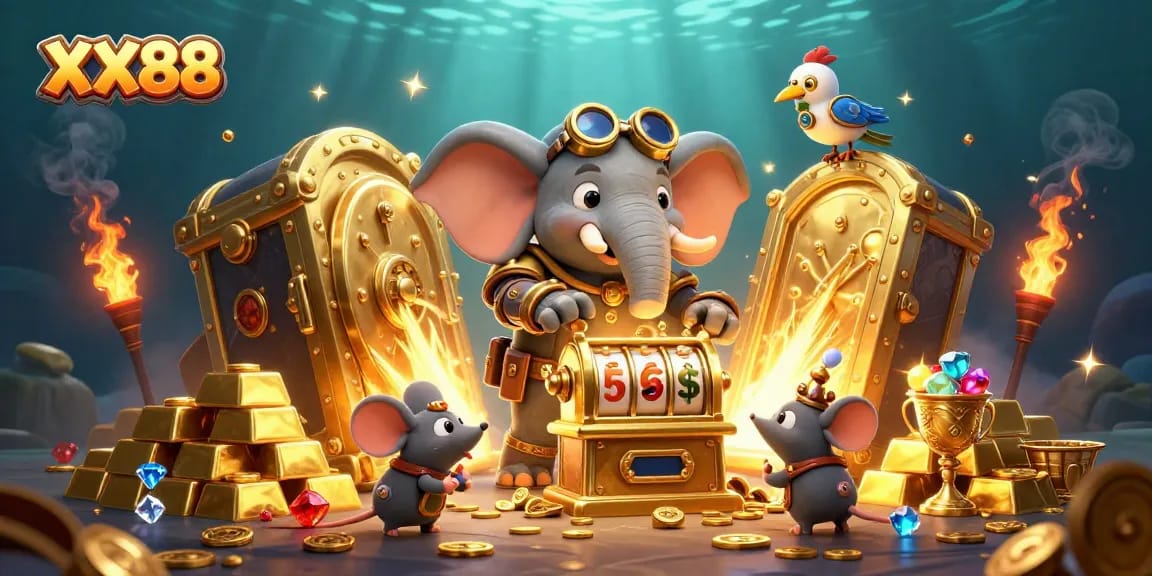 Engage with exciting winnings at XX88 with vibrant slot machine action and thrilling gameplay.