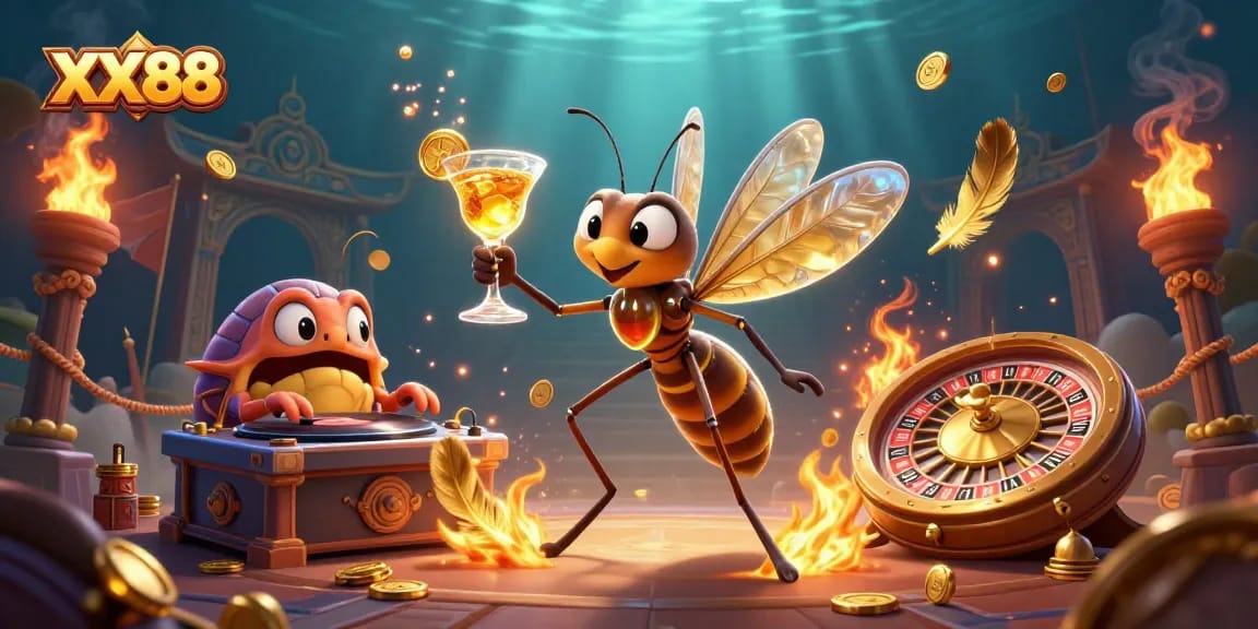 Engage with thrilling slots and games at XX88 featuring unique casino elements.