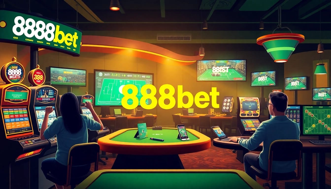 Experience the thrill of online gambling at 888b.bet with dynamic gaming options and inviting atmosphere.