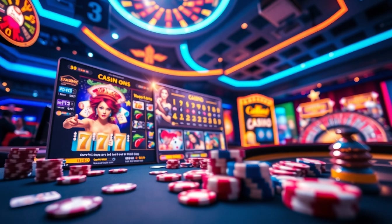 Exciting virtual casino gaming experience at ev88win.live featuring poker, slots, and roulette.