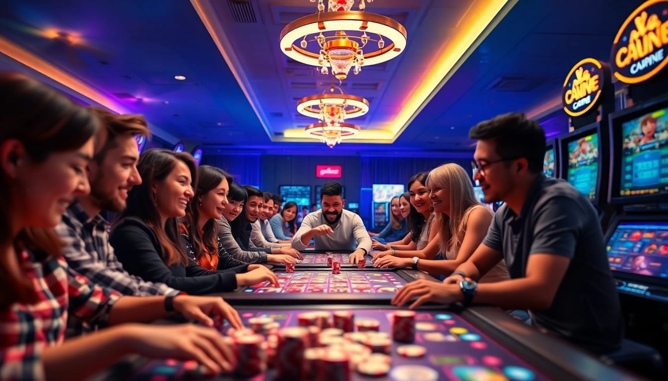 Experience the thrill of online gaming with good88.hu.net, featuring diverse players enjoying secure and exciting casino experiences.