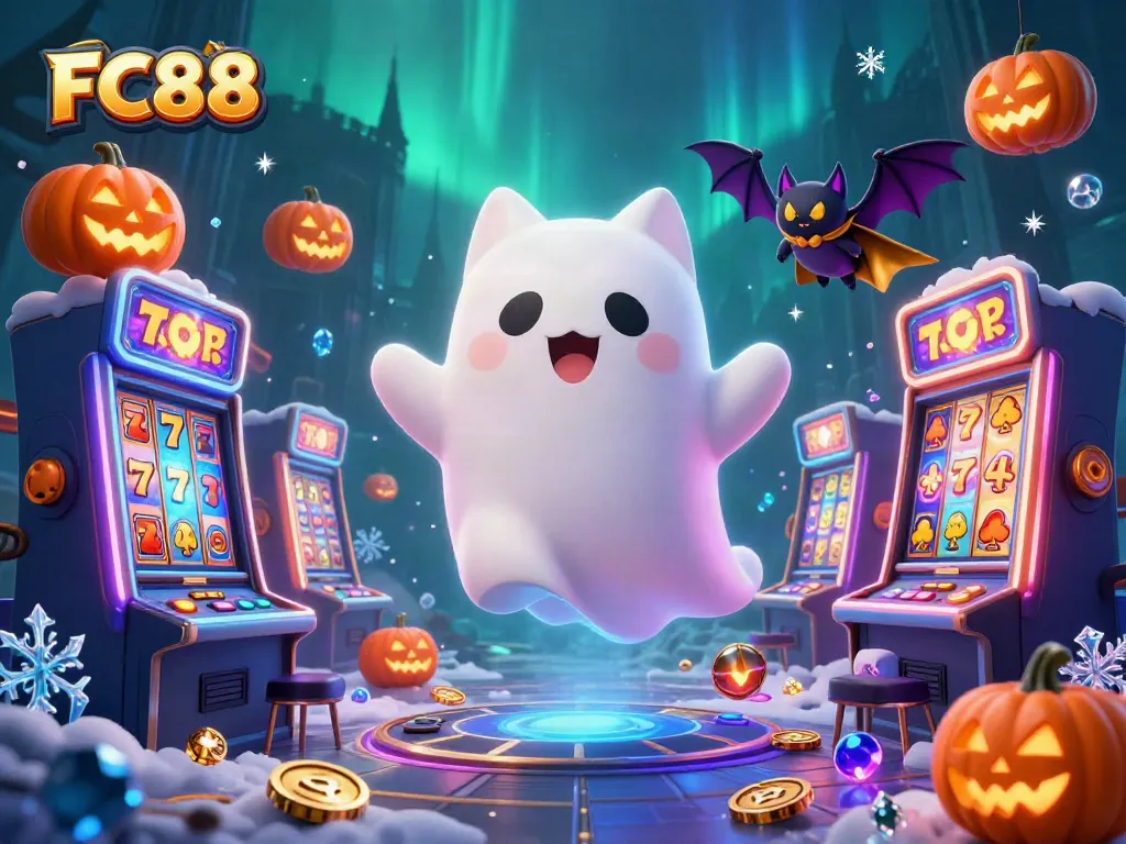Experience the thrill at FC88 haunted casino with exciting slot machines and mystical characters.