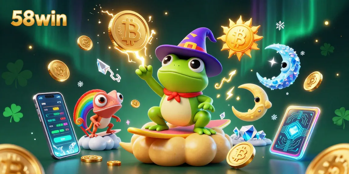 Experience the thrill of winning with 58win's exciting casino adventure featuring magical characters.