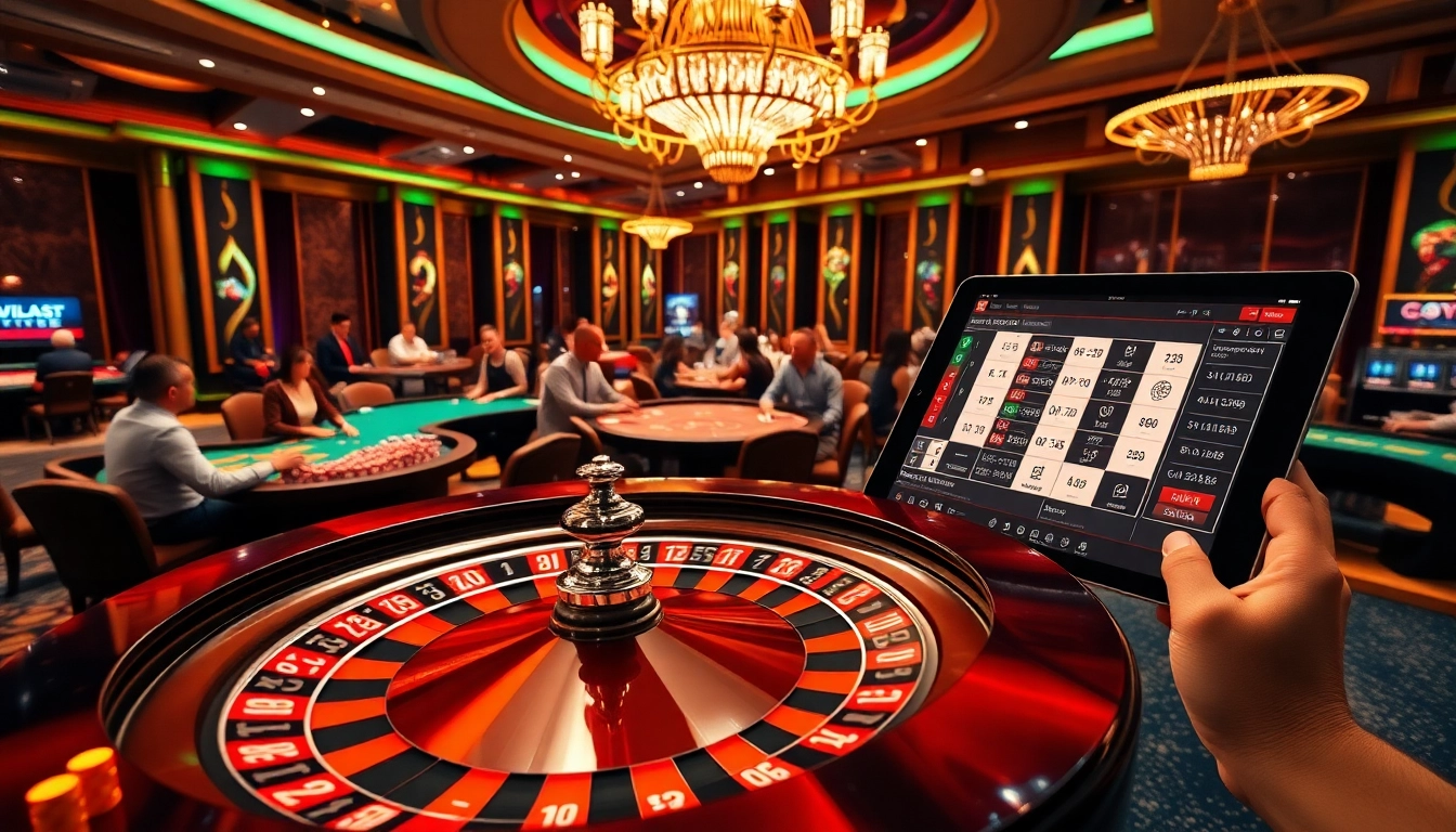 Place your bets at the exciting debet tables for a chance to win big!