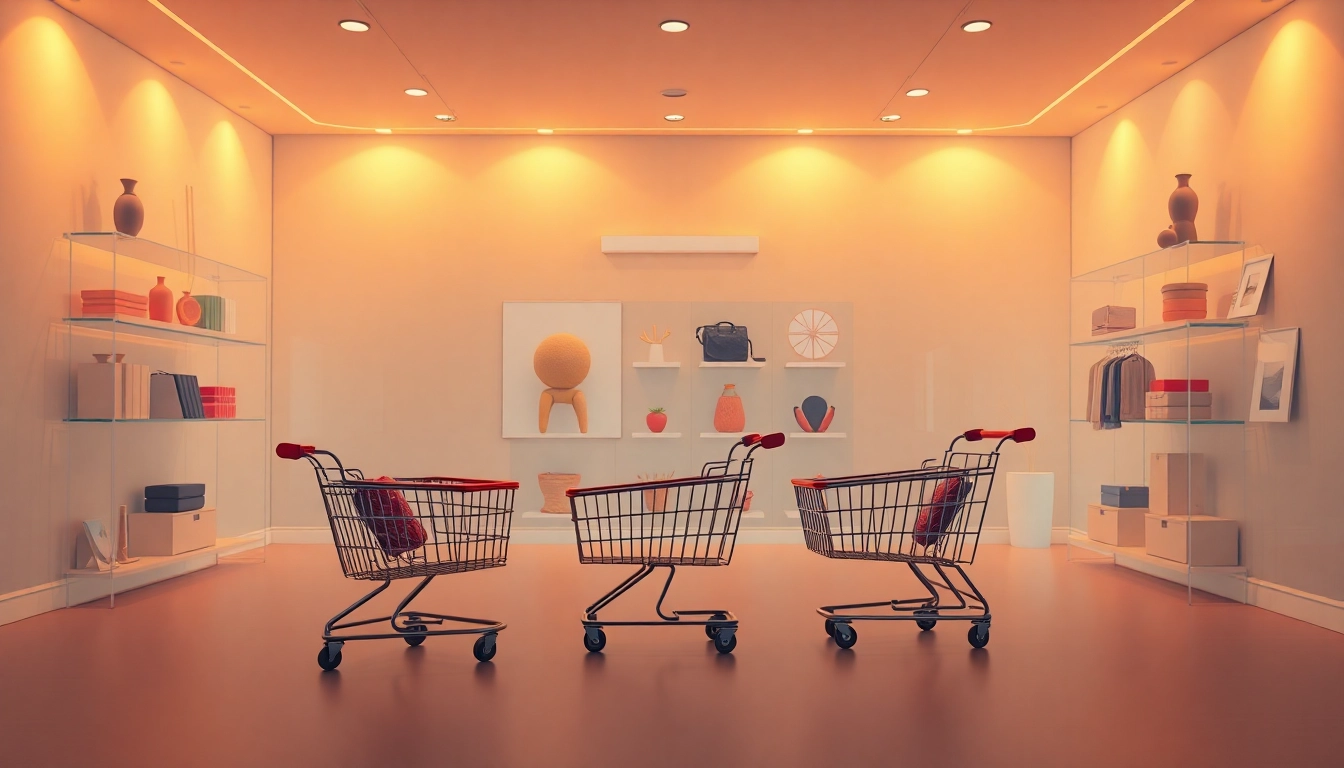 Shop unique products on Ultimateshop vc with an inviting and stylish eCommerce display.