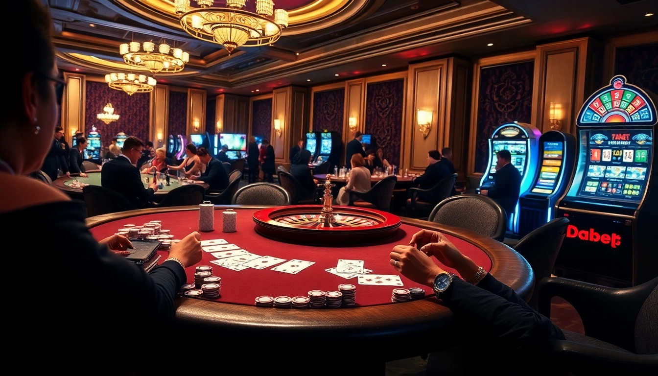 At https://dabet.design/, experience thrilling casino gameplay with poker, roulette, and slot machines.