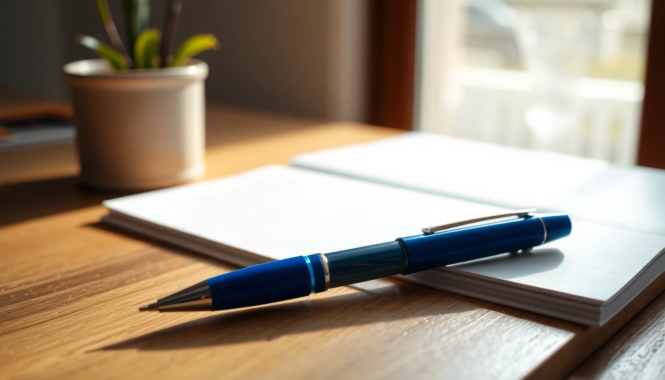 Create expressive notes with this beautiful blue handwriting pen, designed for smooth writing.