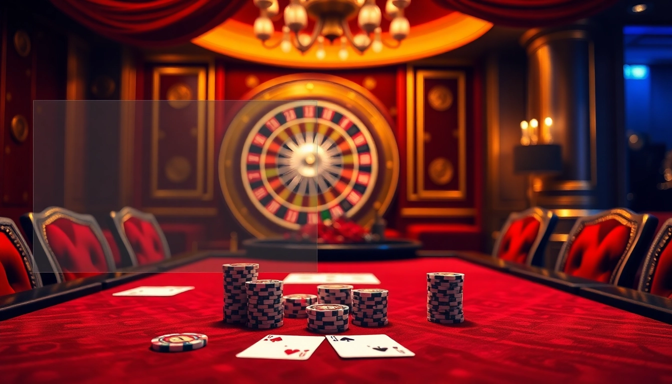 Experience high-stakes poker action at https://hm88.blue/ with luxurious cards and chips in play.