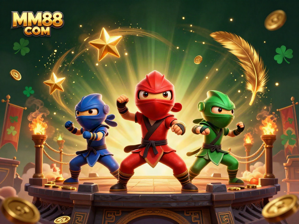 Experience the vibrant action of MM88 COM with colorful chameleons showcasing cutting-edge casino excitement.