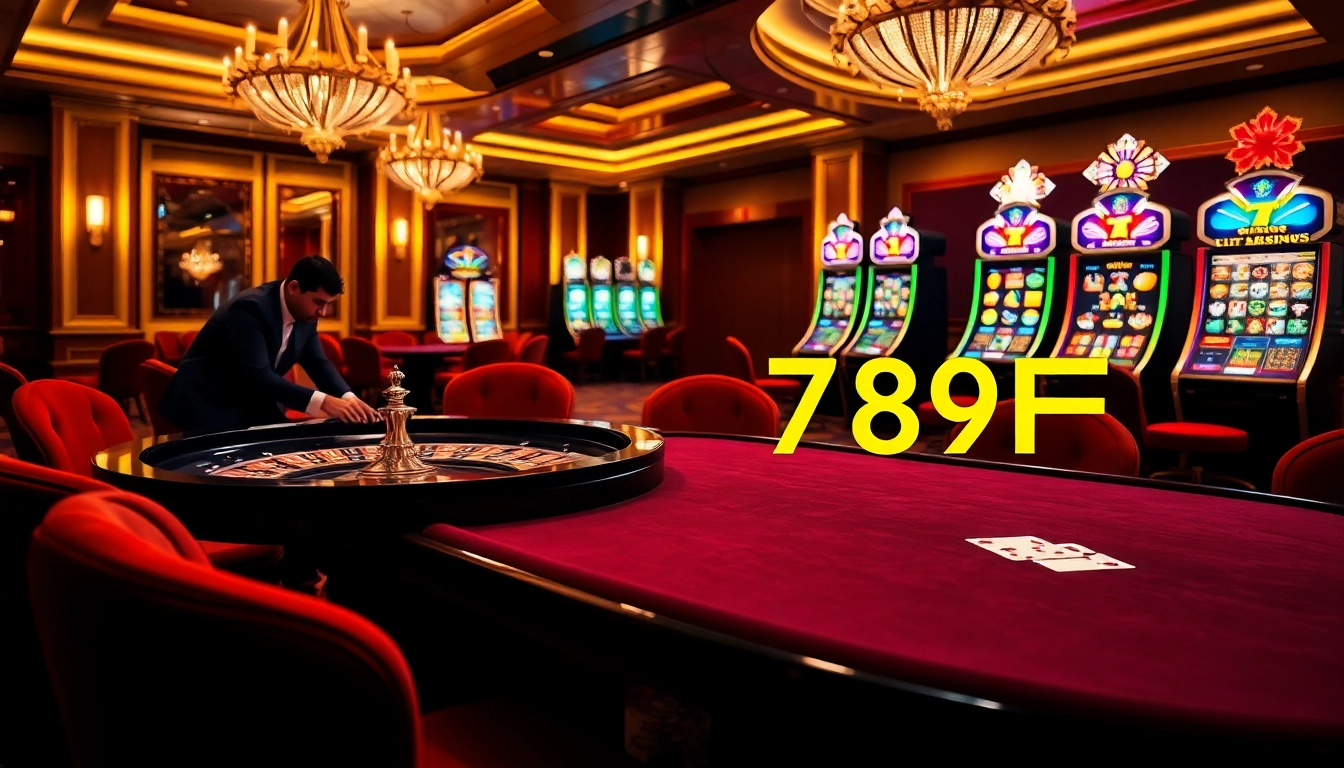 Experience đăng nhập 789F action at an upscale casino table filled with excitement and luxury.