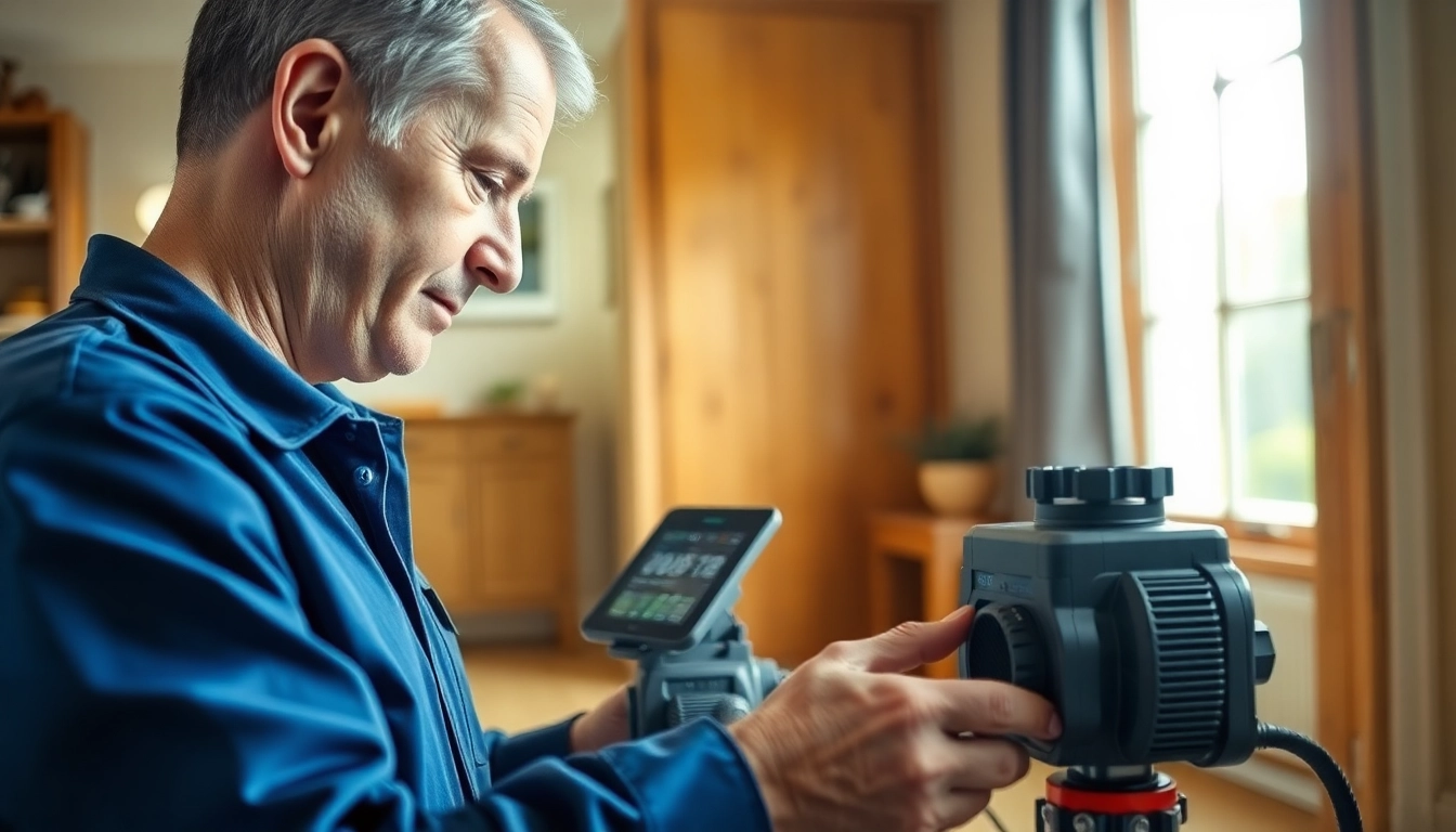 Discover expert Leak Detection Cornwall services with a technician using advanced tools.