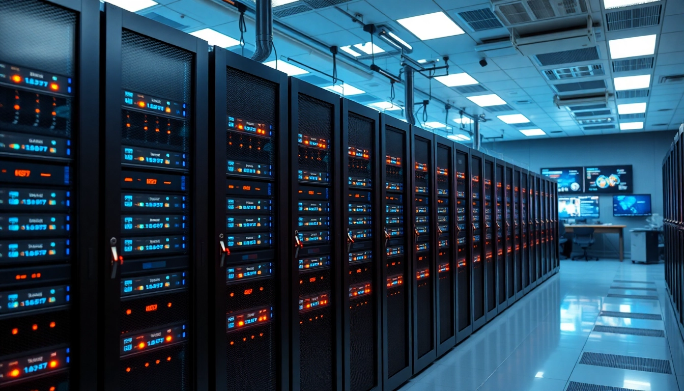 Explore cheap colocation services in a modern server infrastructure highlighting efficiency and reliability.