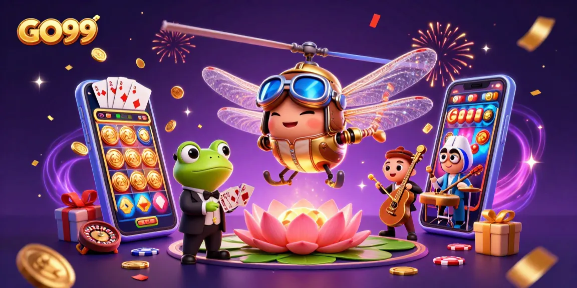 Experience exciting gameplay at GO99 with vibrant slots, cards, and casino action!