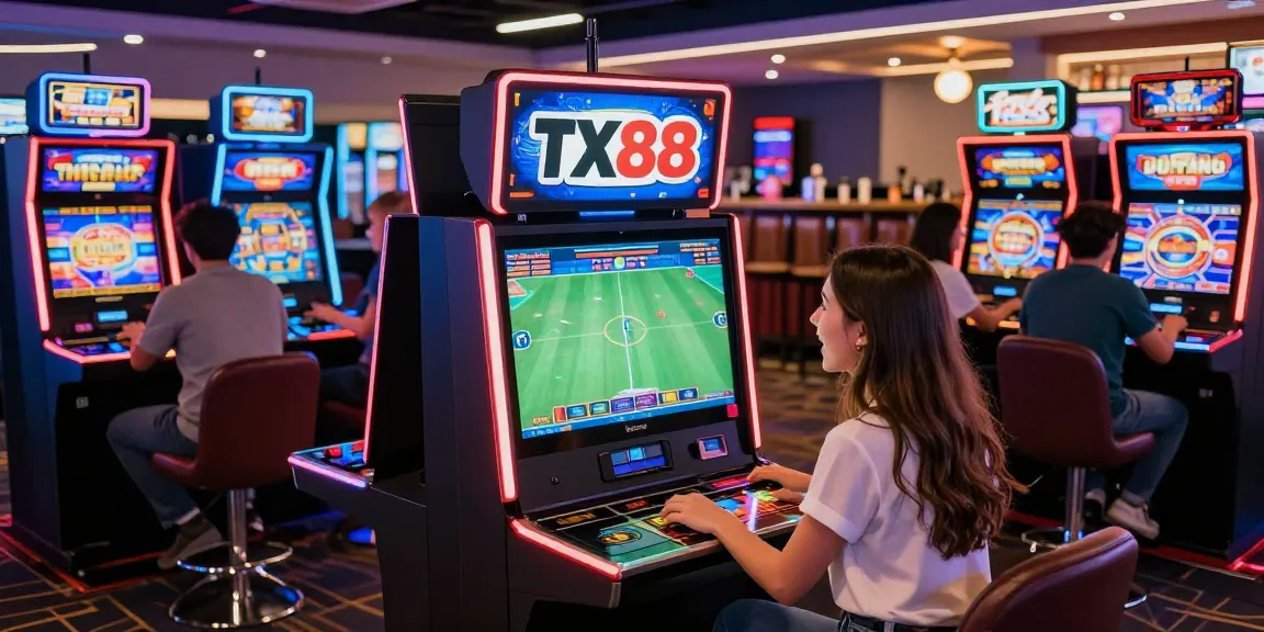 Exciting TX88 gambling scene with diverse players betting on sports and enjoying live casino games.
