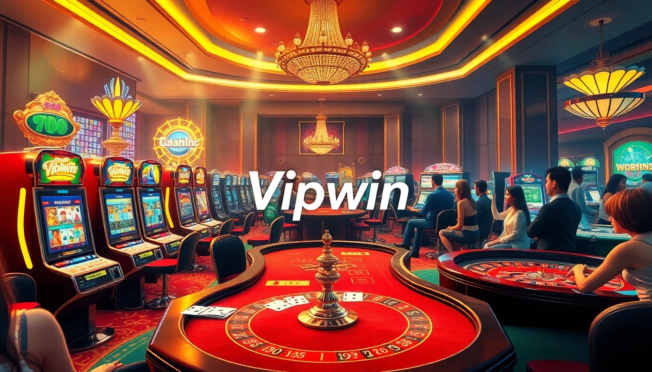 Experience the excitement of gambling with Vipwin's elite casino atmosphere featuring high-stakes games.