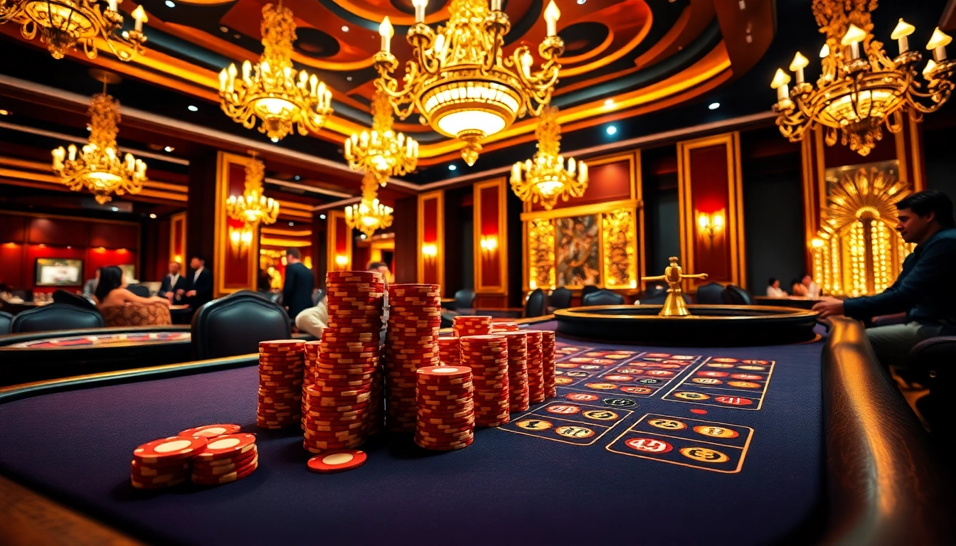 Experience luxury gambling at https://mm88.forex/ with vibrant poker chips and exciting gameplay.