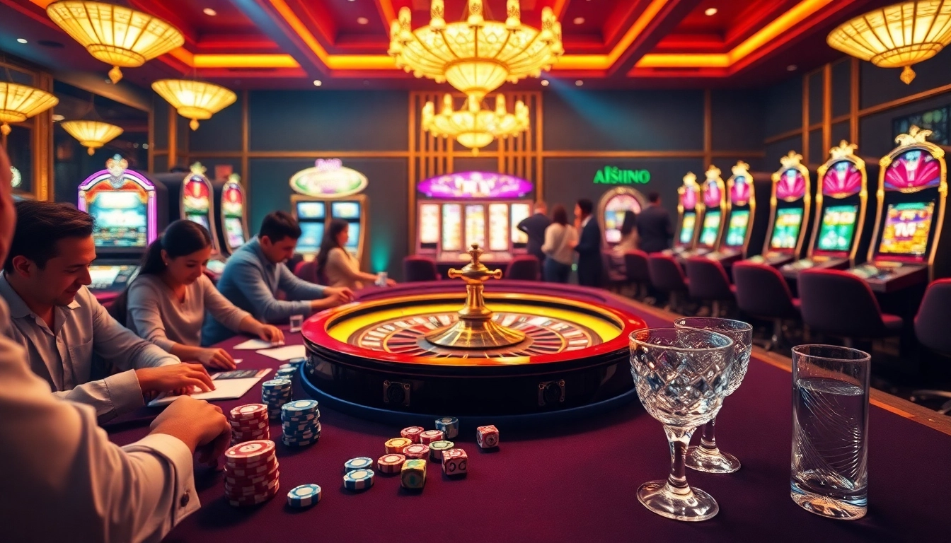 Experience the thrill of gambling at https://bancaonline88.com/ with vibrant casino activities featuring poker and slot machines.