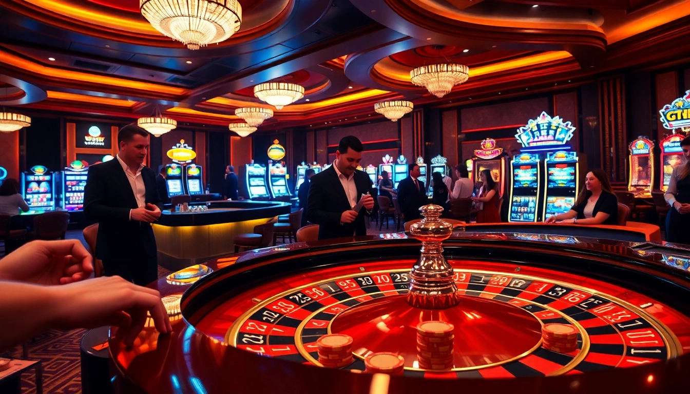 Experience the excitement and luxury of 99win casino with live games and vibrant atmosphere.