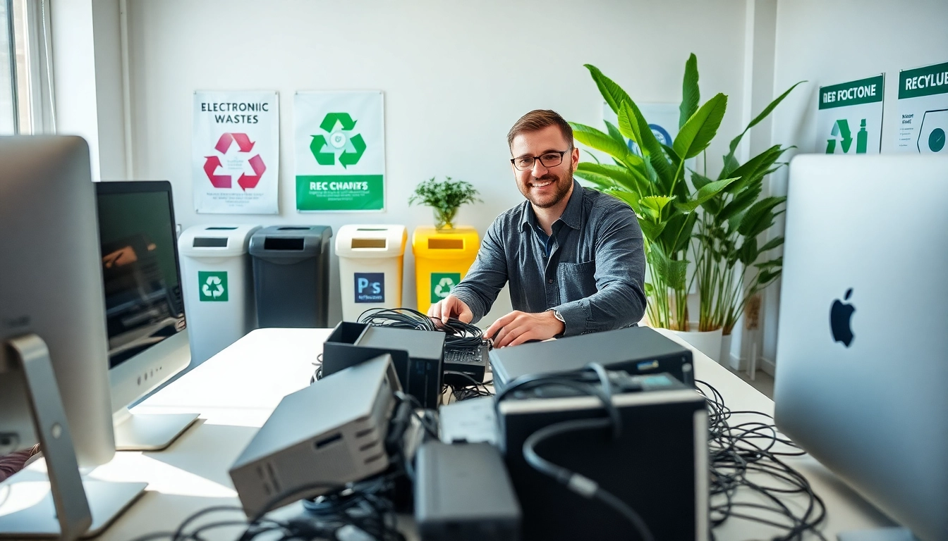Collect old computers for free through responsible recycling practices.