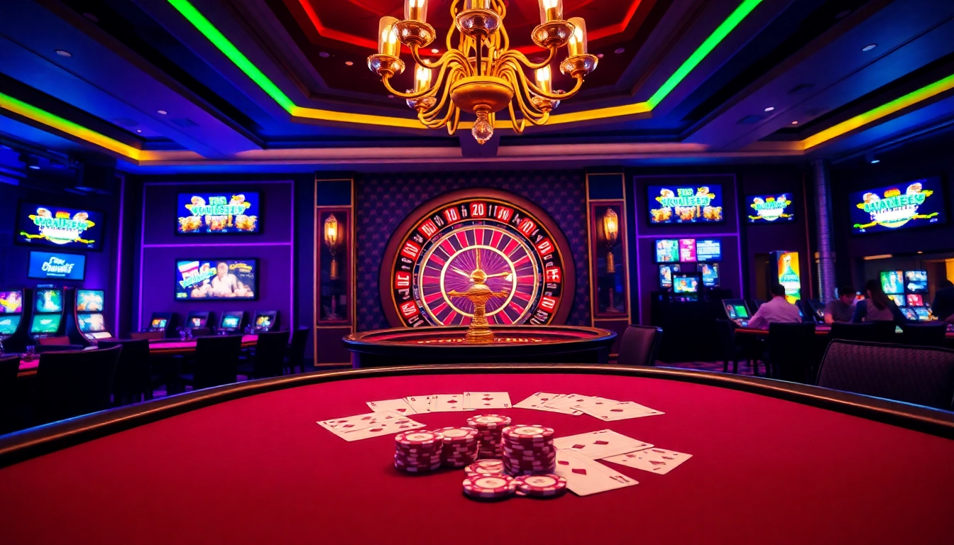 Engage in the excitement of UU88 casino games with vibrant poker chips and roulette.