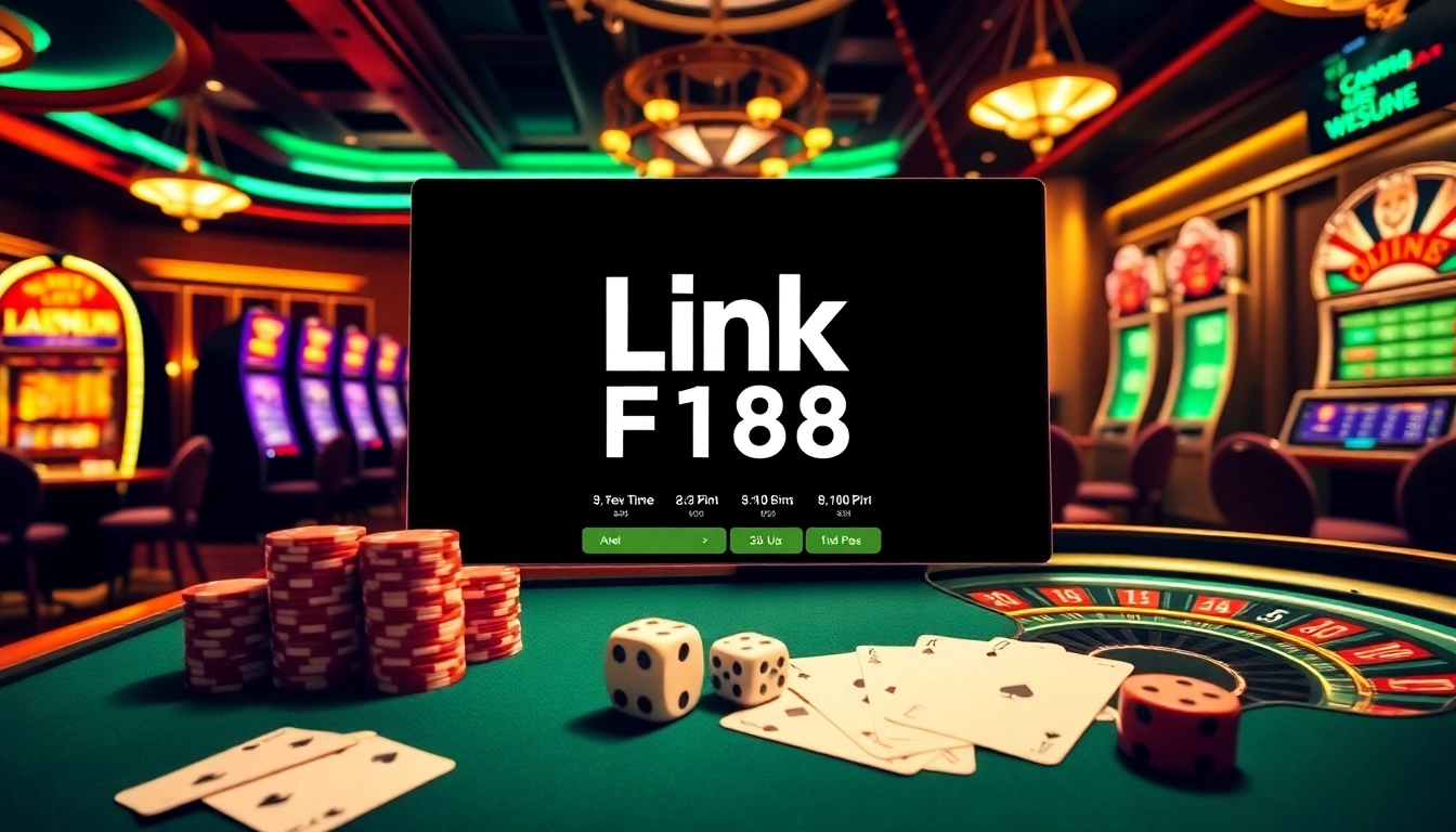 Experience the high stakes at Link F168 with excitement on casino tables and vibrant games.