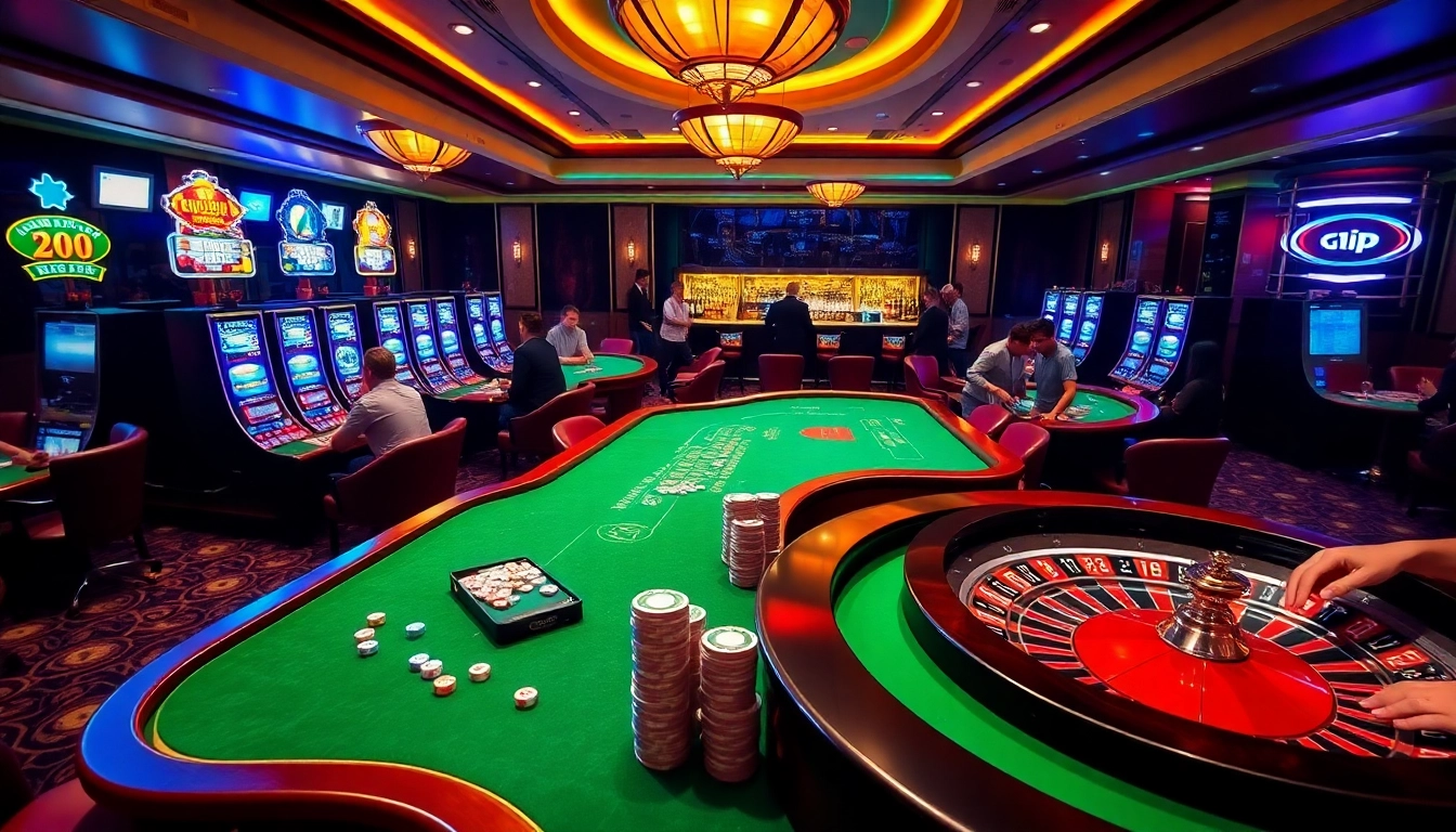 Experience thrilling gameplay at LC88 while enjoying a vibrant casino atmosphere with games and excitement.