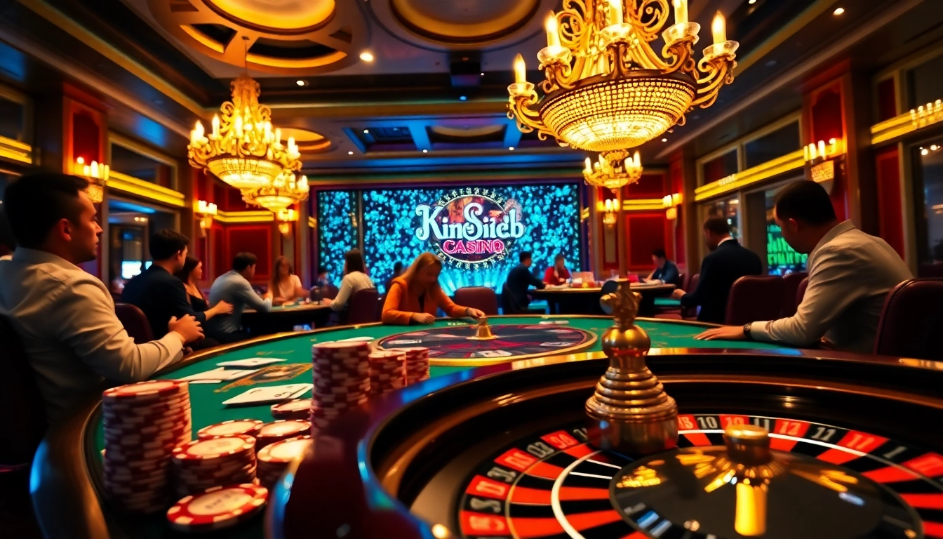 Experience thrilling poker play at King88.limited with polished chips and vibrant casino ambiance.