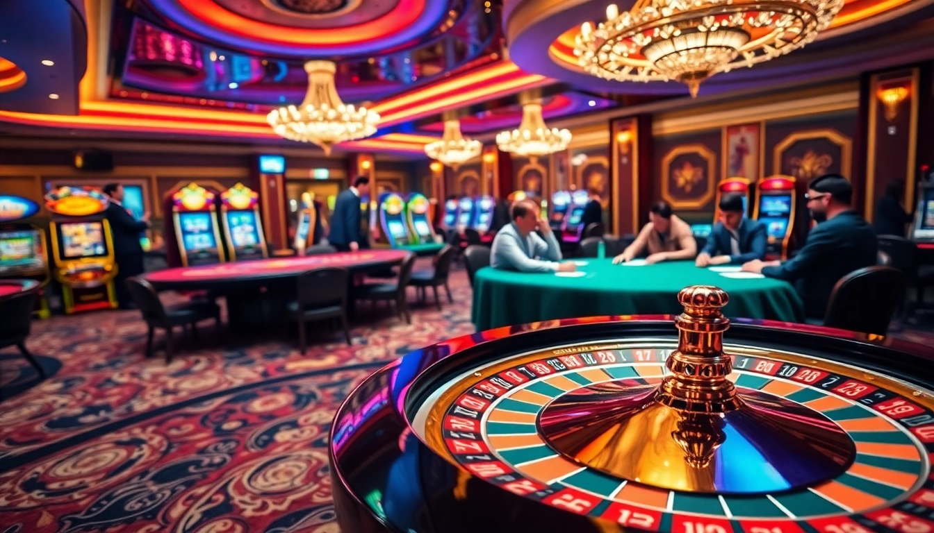 Engage in the thrill of winning at s8 com with vibrant casino tables and poker chips.
