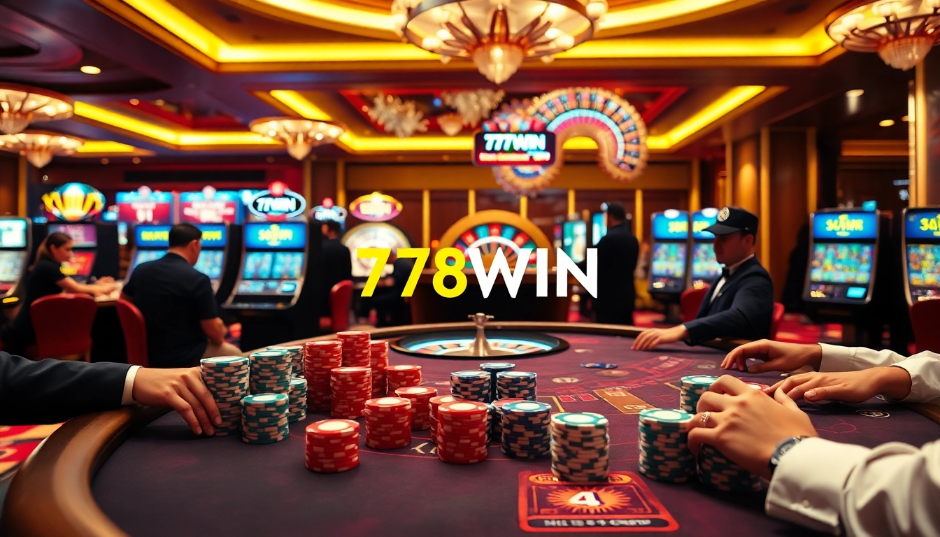 Experience thrilling casino action at 78WIN with vibrant poker games and exciting slots.