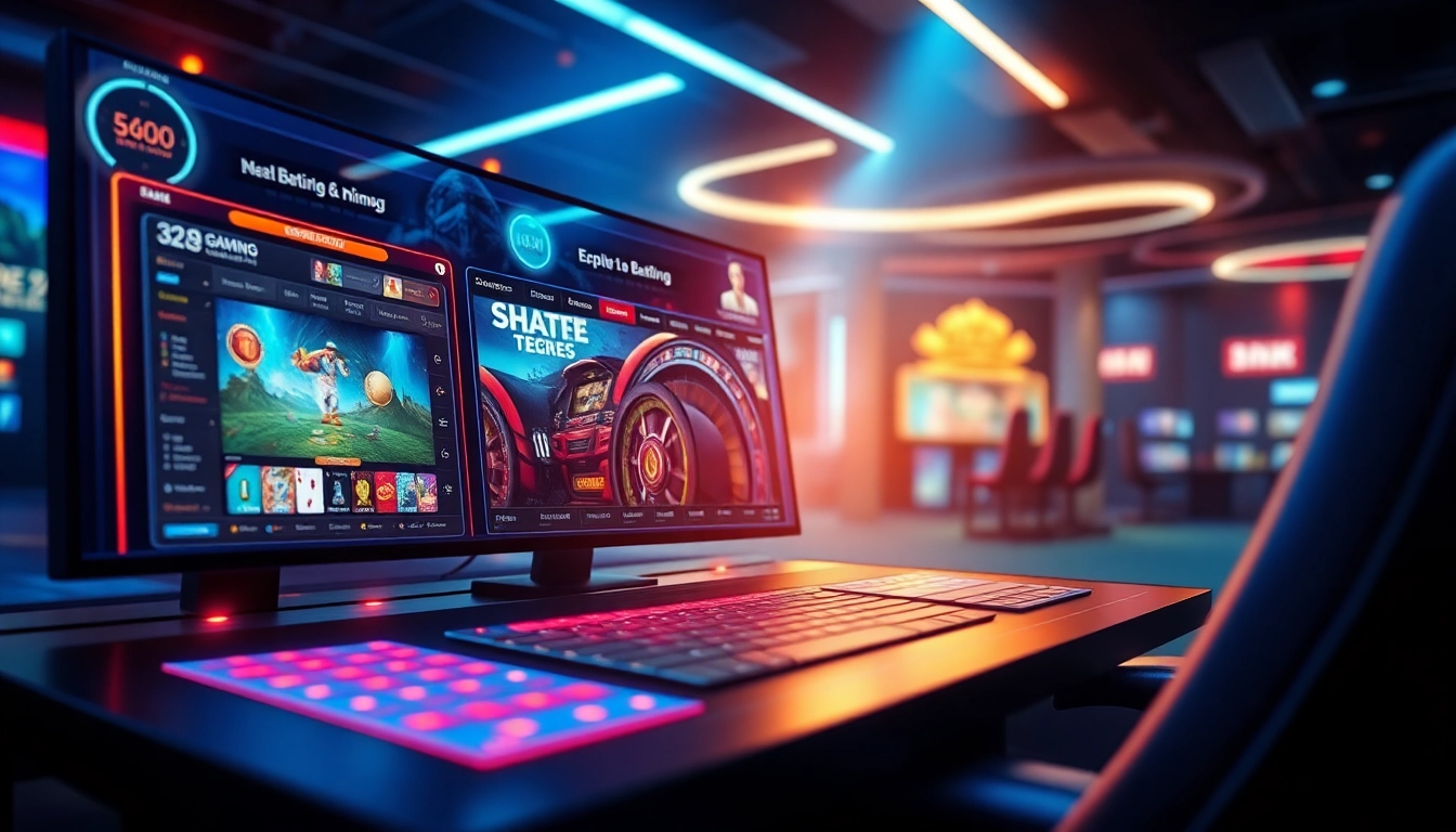 Exciting online gaming interface showcasing hm88.com with vibrant colors and engaging visuals.
