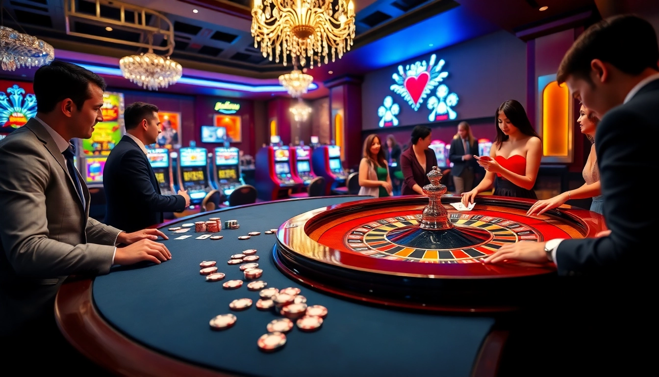 Spin the roulette wheel at a luxury casino while đăng ký vswin offers exciting opportunities.