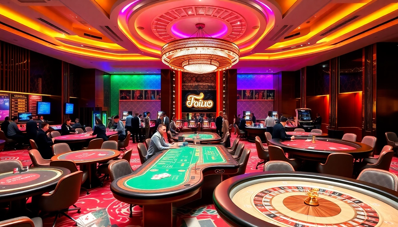 sunwin immersive casino gaming experience with vibrant atmosphere and elegant players