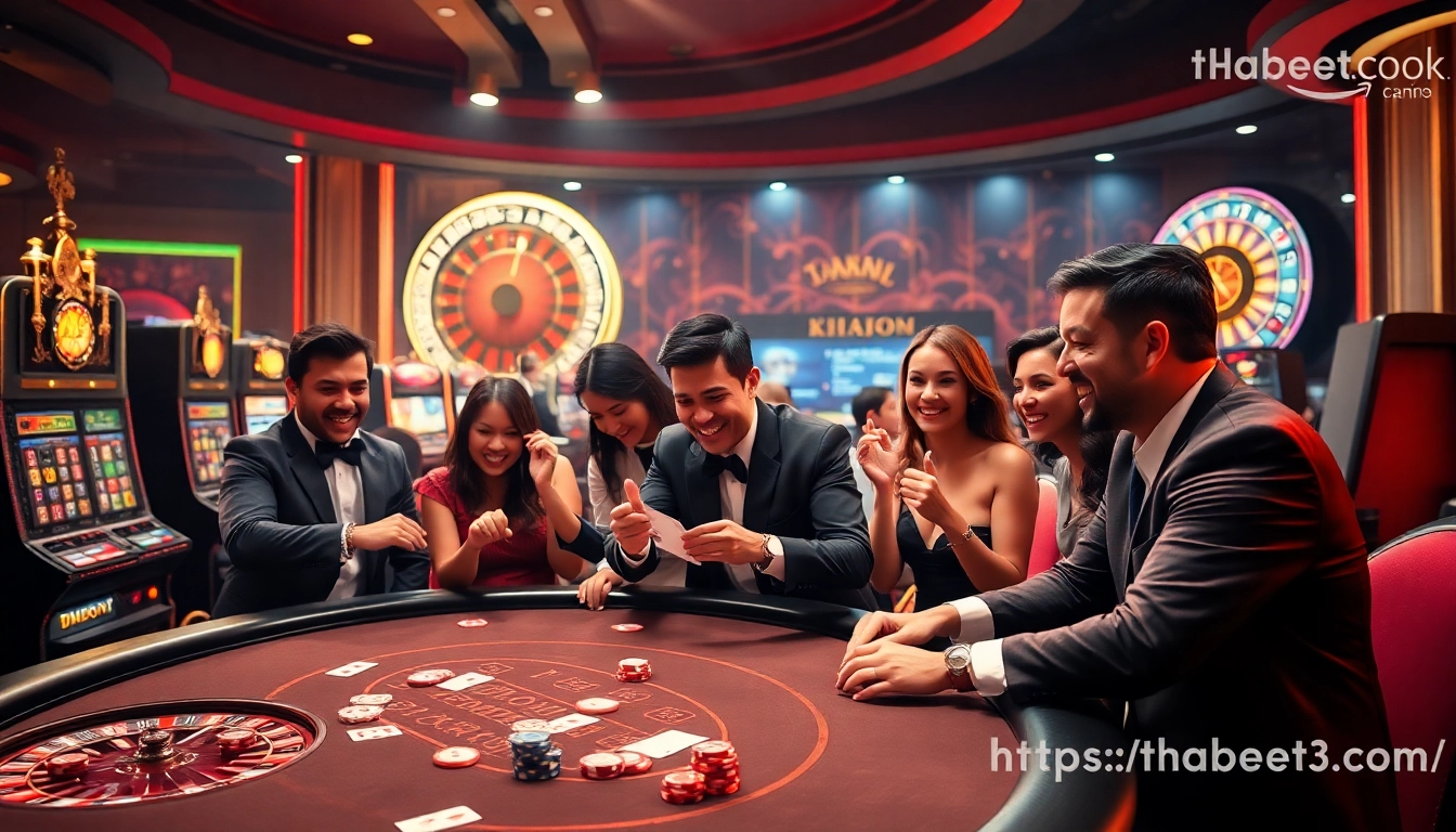 Experience the excitement of gambling at https://thabetp3.com/ with vibrant casino action featuring poker and slots.