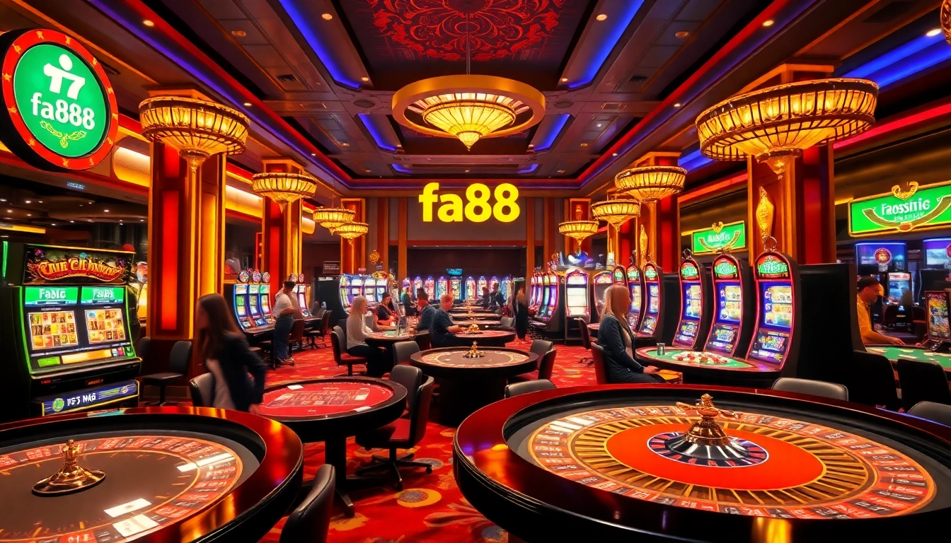 Experience the thrill of gambling at fa88 with vibrant casino games and high-stakes excitement.