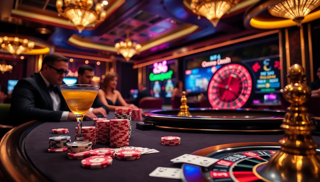 Engaging players at a poker table showcasing the luxury and excitement of gambling at https://bl555.design/.