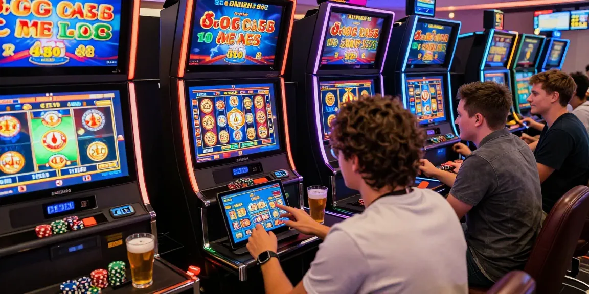 Thriving SLOT88 gacor online casino experience with players enjoying various games.