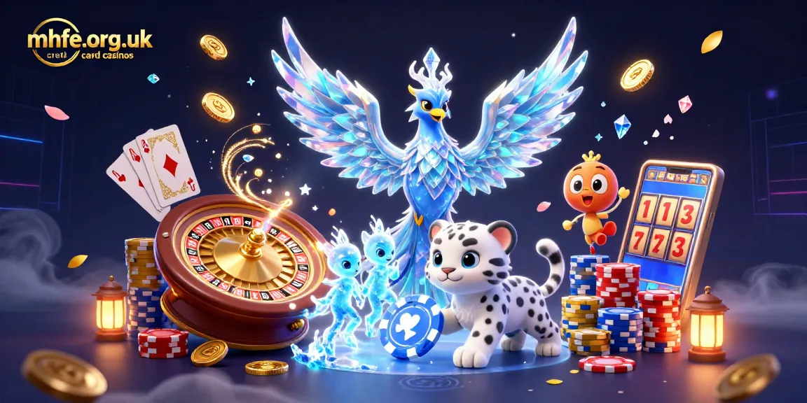 Experience the excitement of mhfe.org.uk credit card casinos with vibrant characters and casino elements