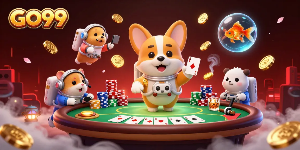 Experience the thrill of gambling at GO99 with dynamic casino action in space